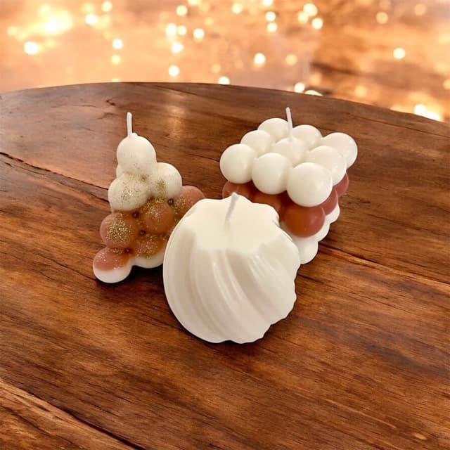 Composition de bougies Ceranatura en décoration